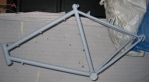 Priming the bicycle metal work