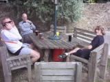 The Downs Link - Des, Elliott, Neil - The Red Lyon, Slinfold - They said they were "Energy drinks !"